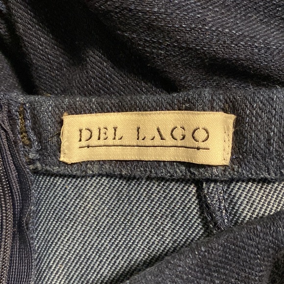 Del Lago Super Flare Pull on Jean / Pant - Blue - Picture 4 of 11